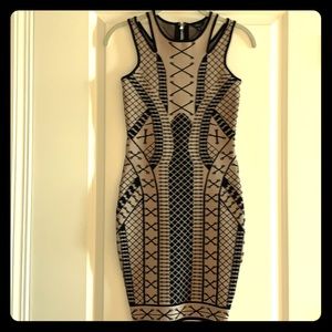 Guess Printed Bodycon Dress